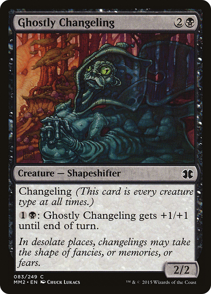 Magic: The Gathering - Ghostly Changeling - Modern Masters 2015