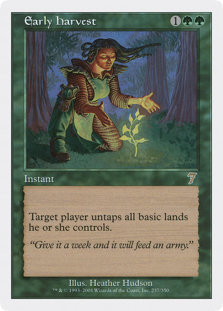 Magic: The Gathering - Early Harvest - Seventh Edition