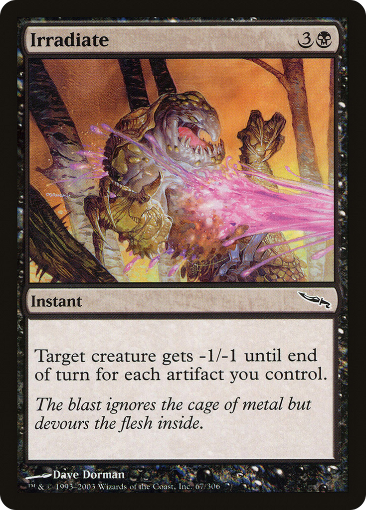 Magic: The Gathering - Irradiate - Mirrodin