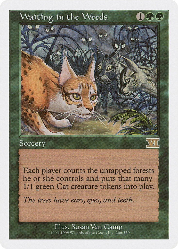 Magic: The Gathering - Waiting in the Weeds - Classic Sixth Edition