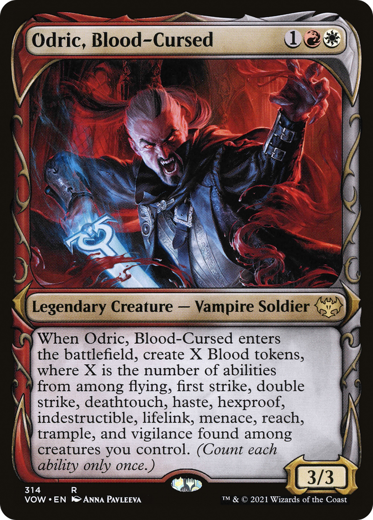 Magic: The Gathering - Odric, Blood-Cursed - Innistrad: Crimson Vow