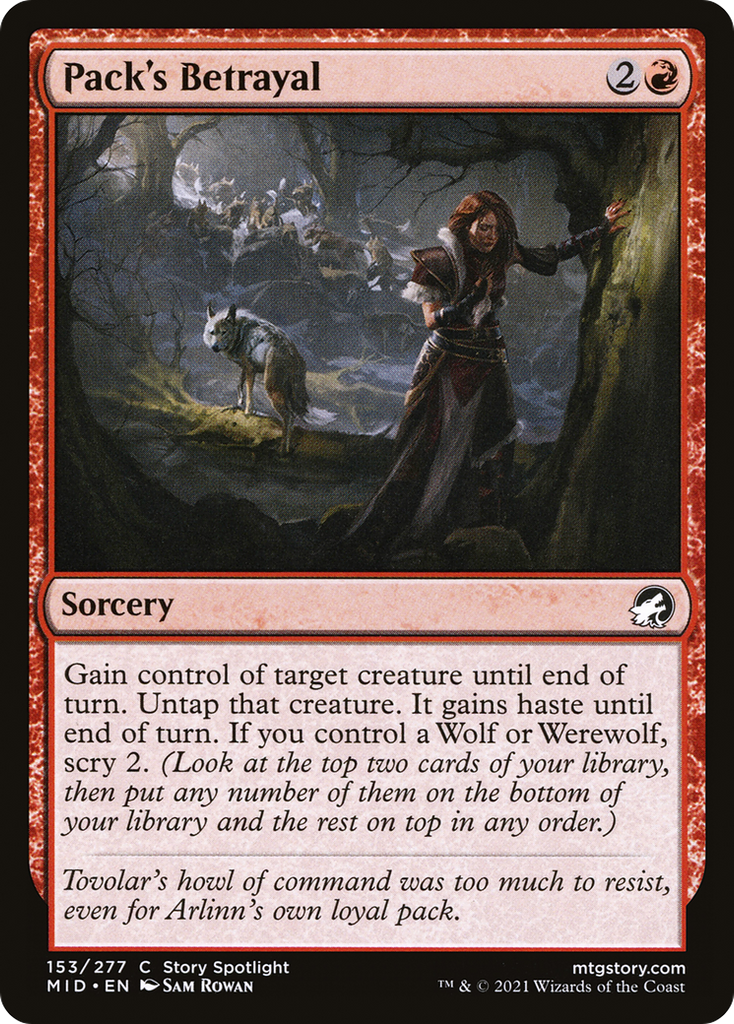 Magic: The Gathering - Pack's Betrayal - Innistrad: Midnight Hunt