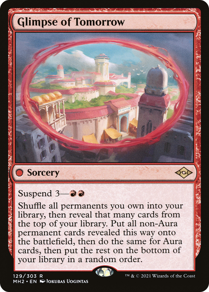 Magic: The Gathering - Glimpse of Tomorrow Foil - Modern Horizons 2