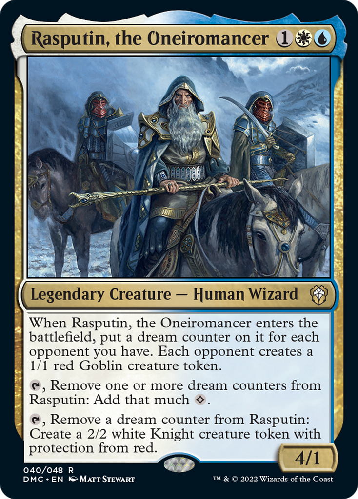 Magic: The Gathering - Rasputin, the Oneiromancer - Dominaria United Commander