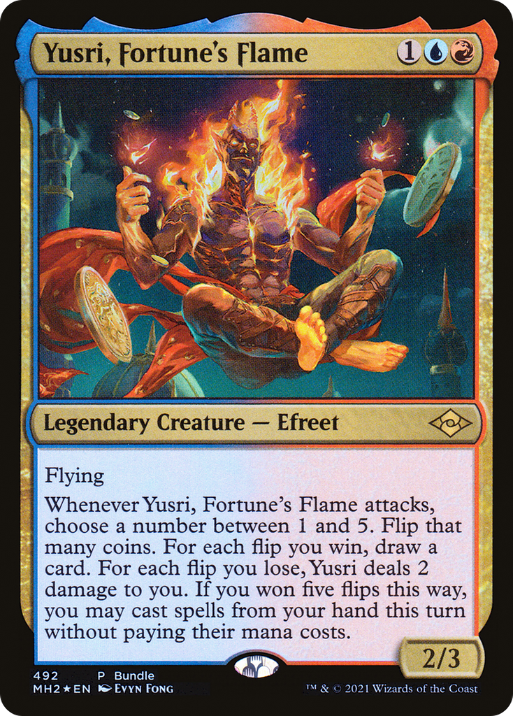 Magic: The Gathering - Yusri, Fortune's Flame Foil - Modern Horizons 2