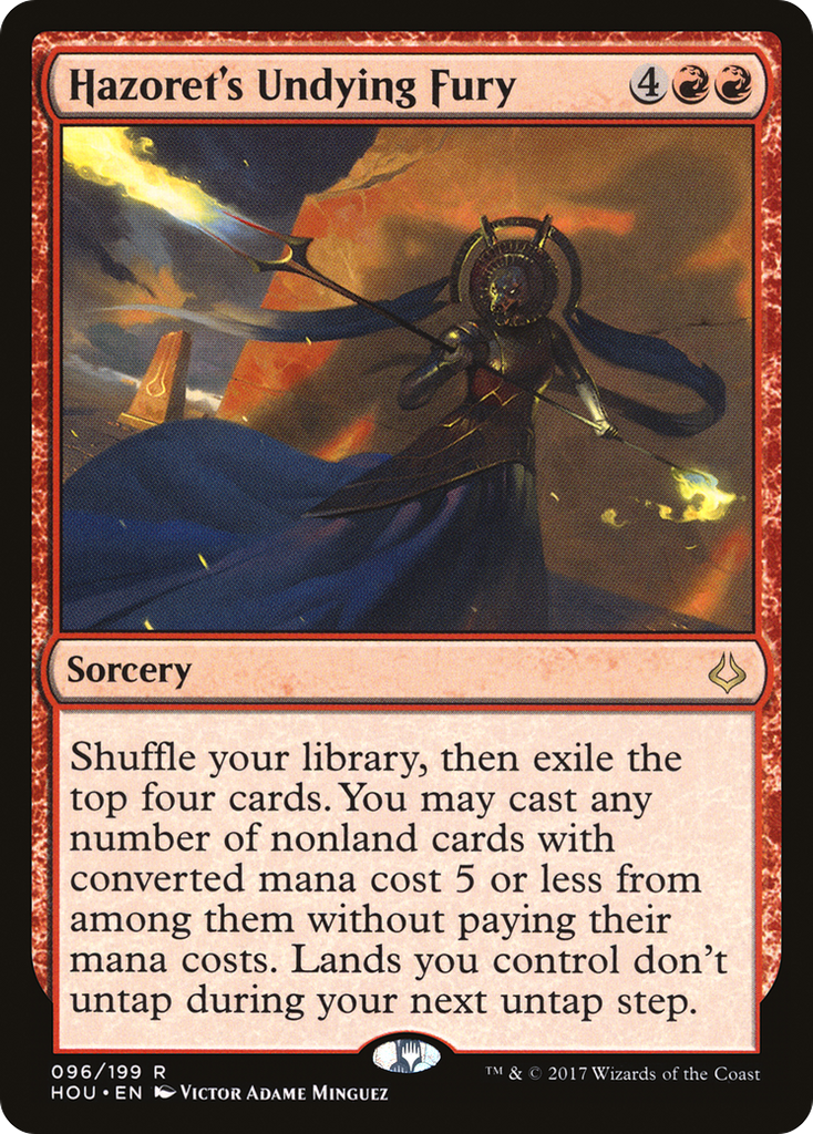 Magic: The Gathering - Hazoret's Undying Fury - Hour of Devastation