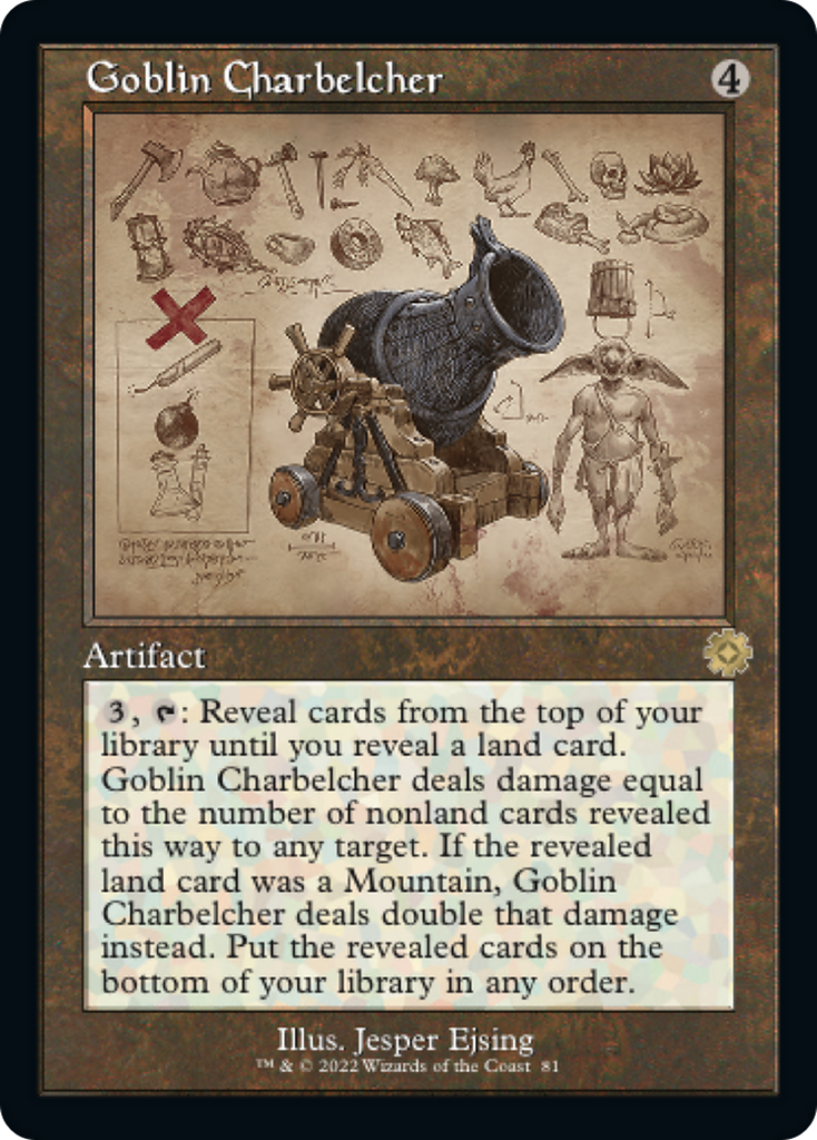 Magic: The Gathering - Goblin Charbelcher - The Brothers' War Retro Artifacts