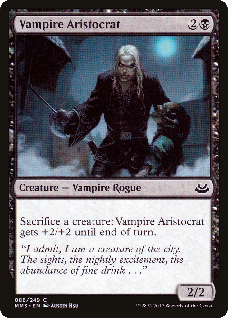 Magic: The Gathering - Vampire Aristocrat - Modern Masters 2017