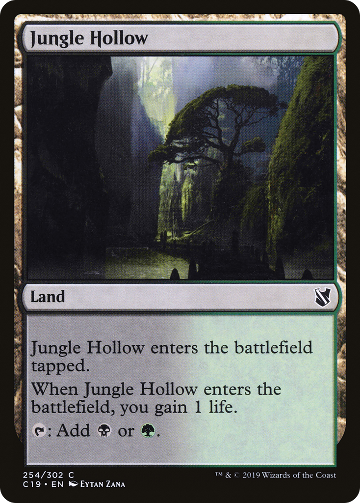 Magic: The Gathering - Jungle Hollow - Commander 2019