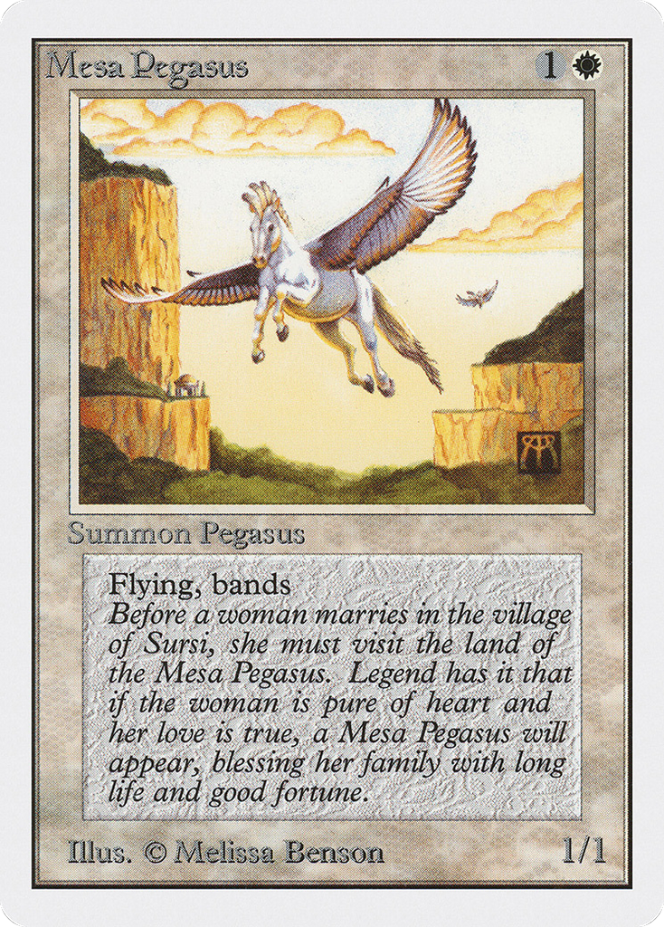 Magic: The Gathering - Mesa Pegasus - Unlimited Edition
