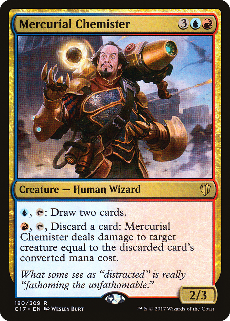 Magic: The Gathering - Mercurial Chemister - Commander 2017