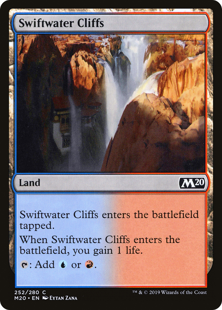 Magic: The Gathering - Swiftwater Cliffs - Core Set 2020