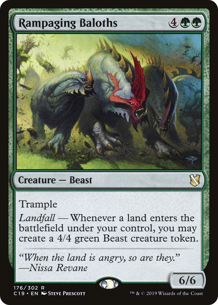 Magic: The Gathering - Rampaging Baloths - Commander 2019