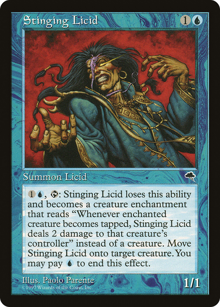 Magic: The Gathering - Stinging Licid - Tempest