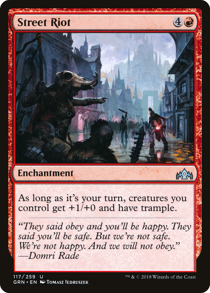 Magic: The Gathering - Street Riot - Guilds of Ravnica