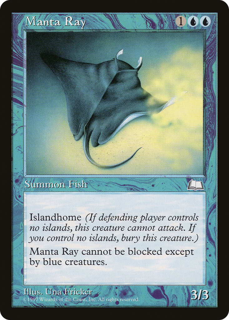 Magic: The Gathering - Manta Ray - Weatherlight