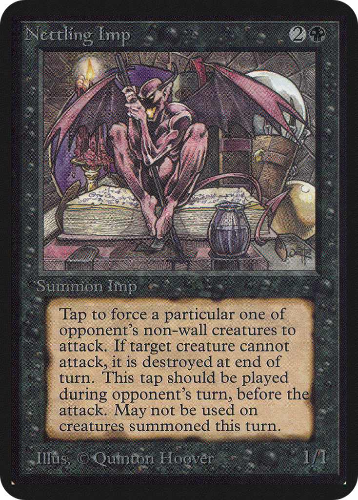 Magic: The Gathering - Nettling Imp - Limited Edition Alpha