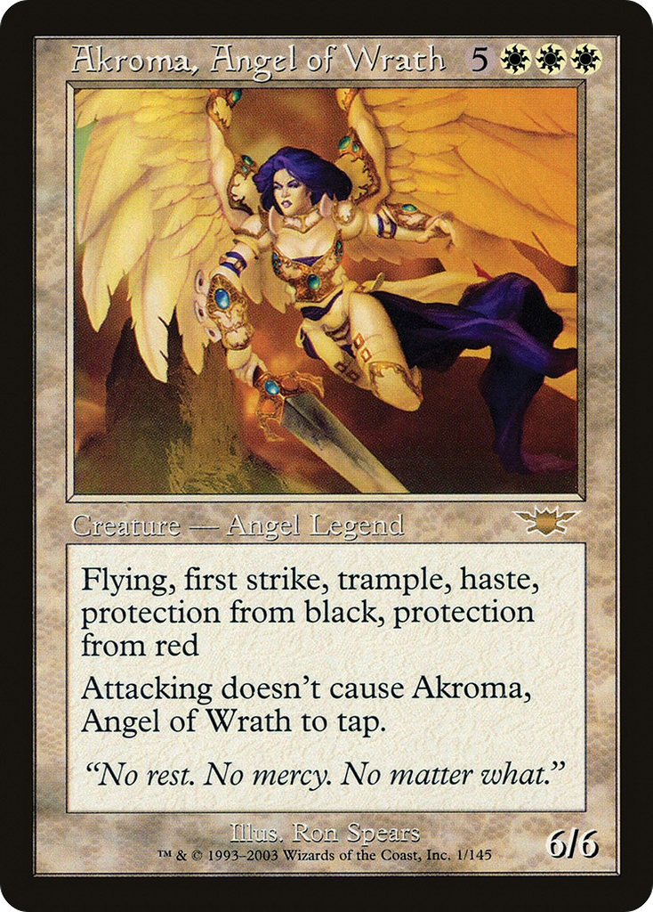 Magic: The Gathering - Akroma, Angel of Wrath - Legions