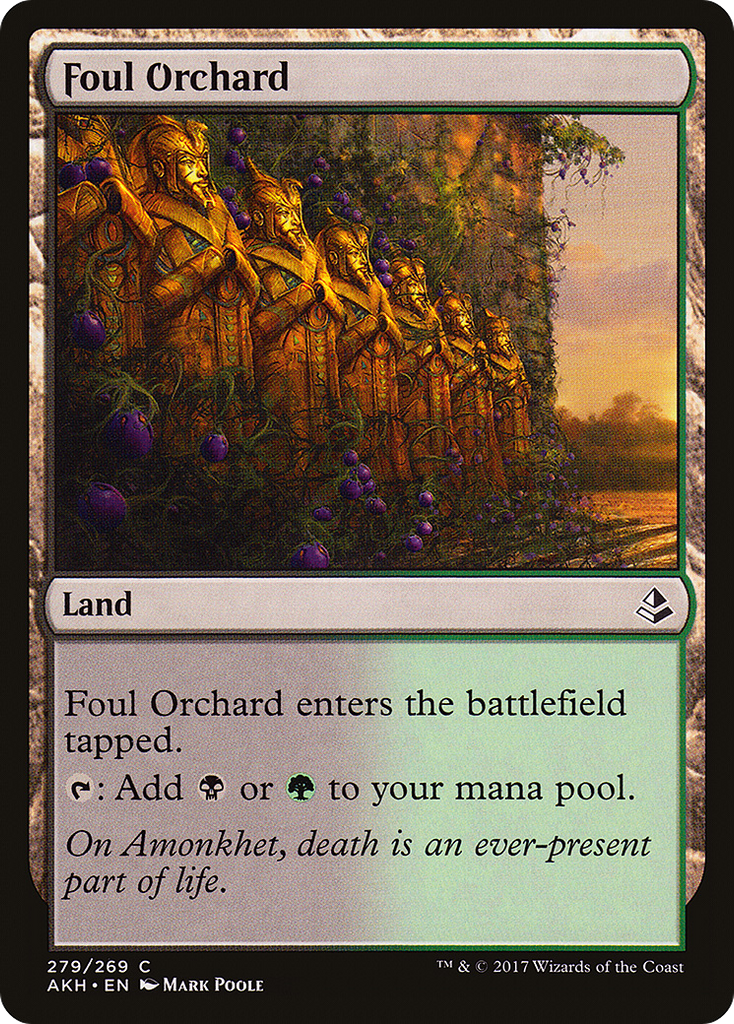 Magic: The Gathering - Foul Orchard - Amonkhet
