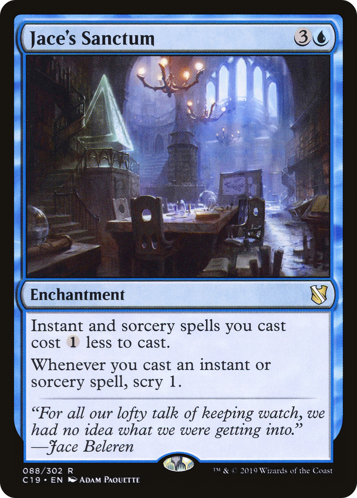 Magic: The Gathering - Jace's Sanctum - Commander 2019