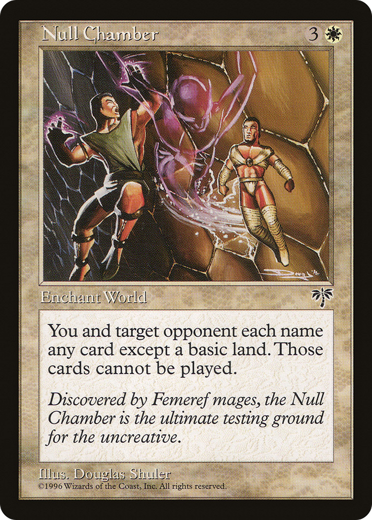 Magic: The Gathering - Null Chamber - Mirage