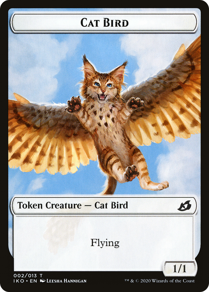Magic: The Gathering - Cat Bird Token - Ikoria: Lair of Behemoths Tokens