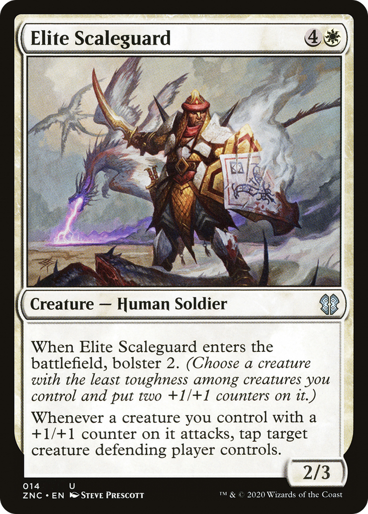 Magic: The Gathering - Elite Scaleguard - Zendikar Rising Commander