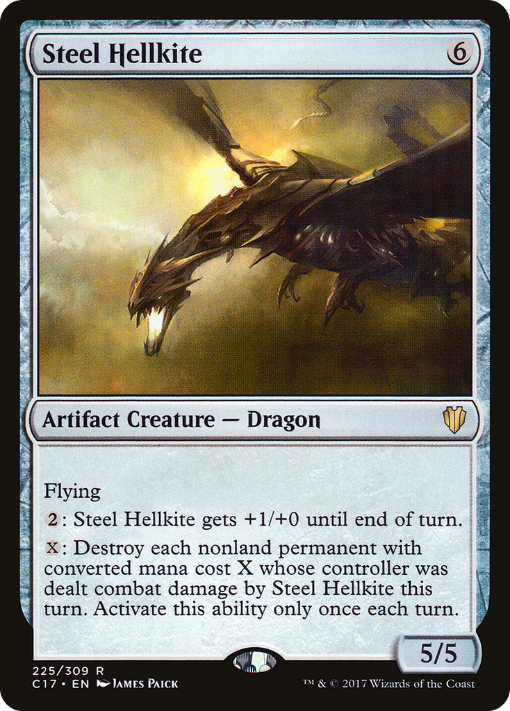 Magic: The Gathering - Steel Hellkite - Commander 2017