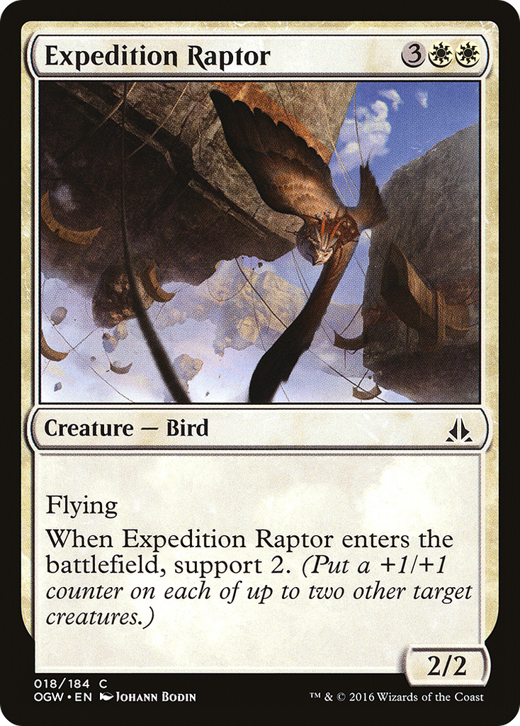 Magic: The Gathering - Expedition Raptor - Oath of the Gatewatch