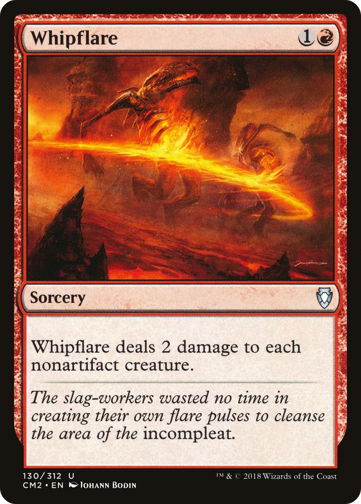 Magic: The Gathering - Whipflare - Commander Anthology Volume II