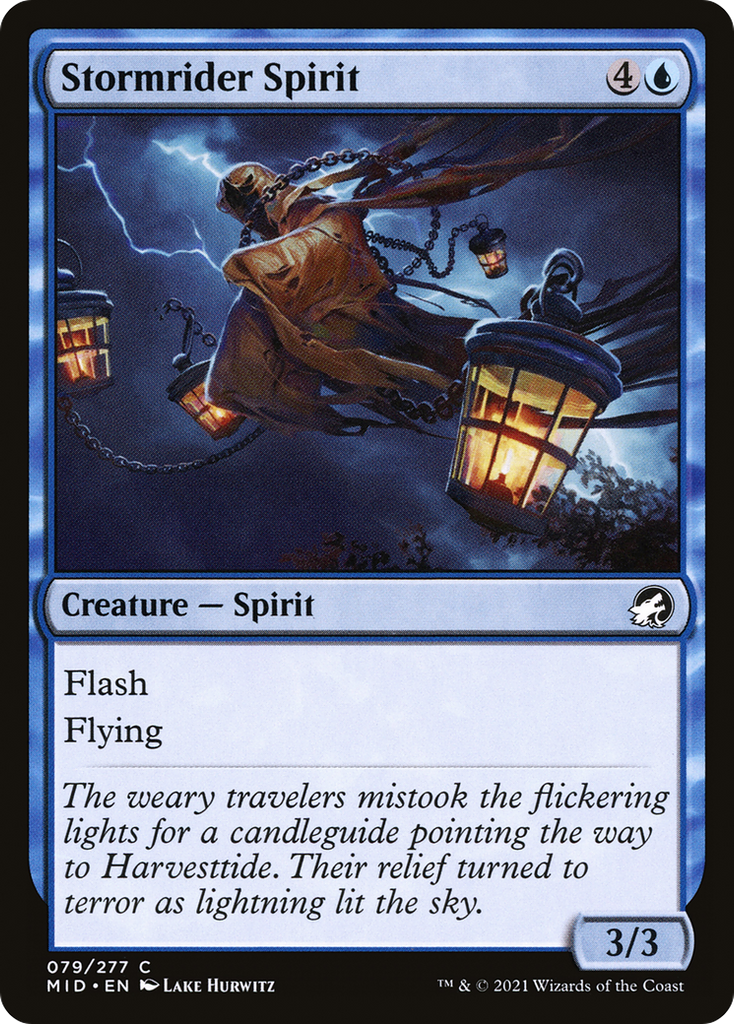Magic: The Gathering - Stormrider Spirit - Innistrad: Midnight Hunt
