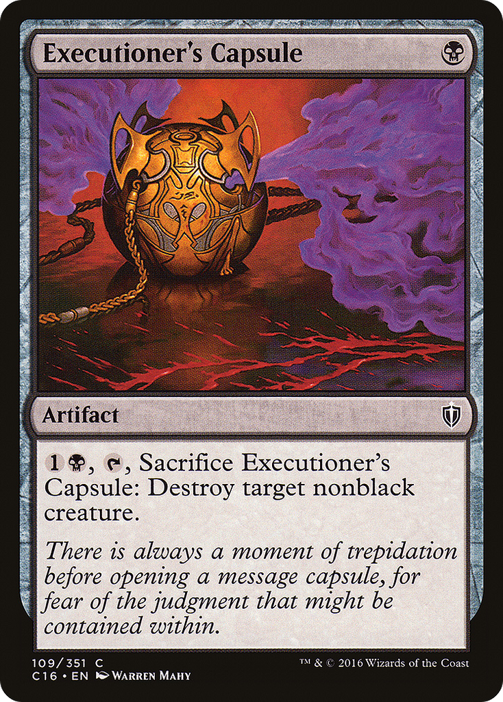 Magic: The Gathering - Executioner's Capsule - Commander 2016