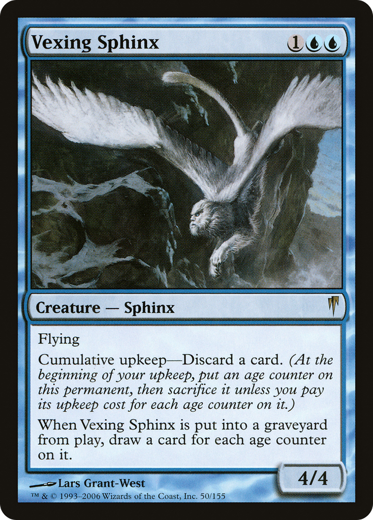 Magic: The Gathering - Vexing Sphinx - Coldsnap
