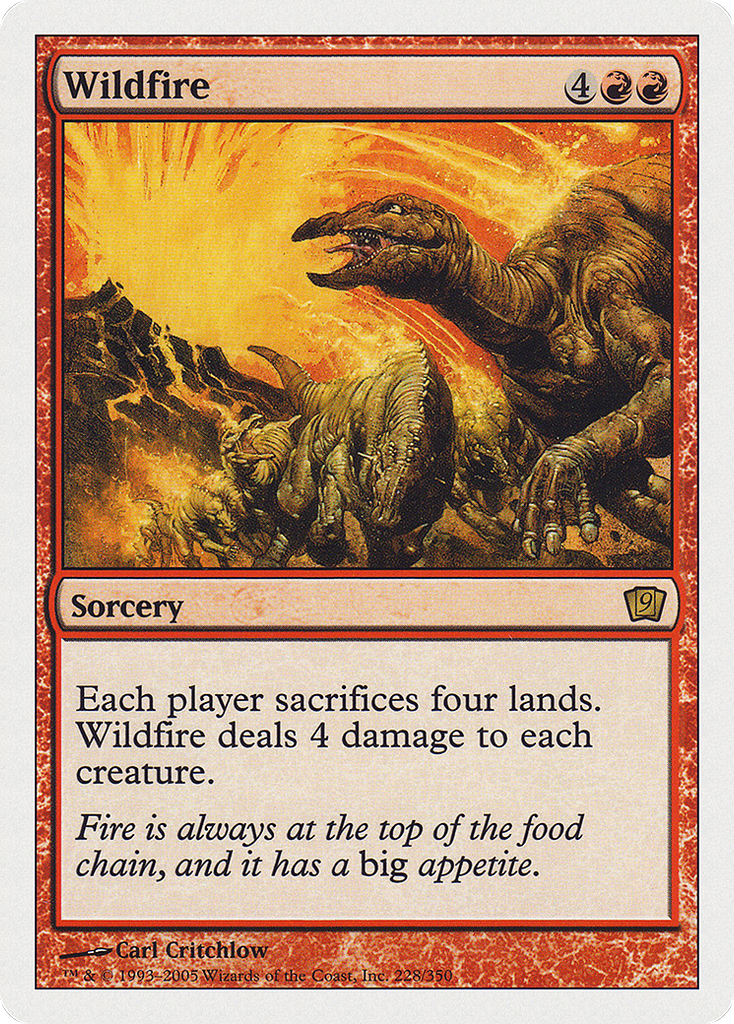 Magic: The Gathering - Wildfire - Ninth Edition