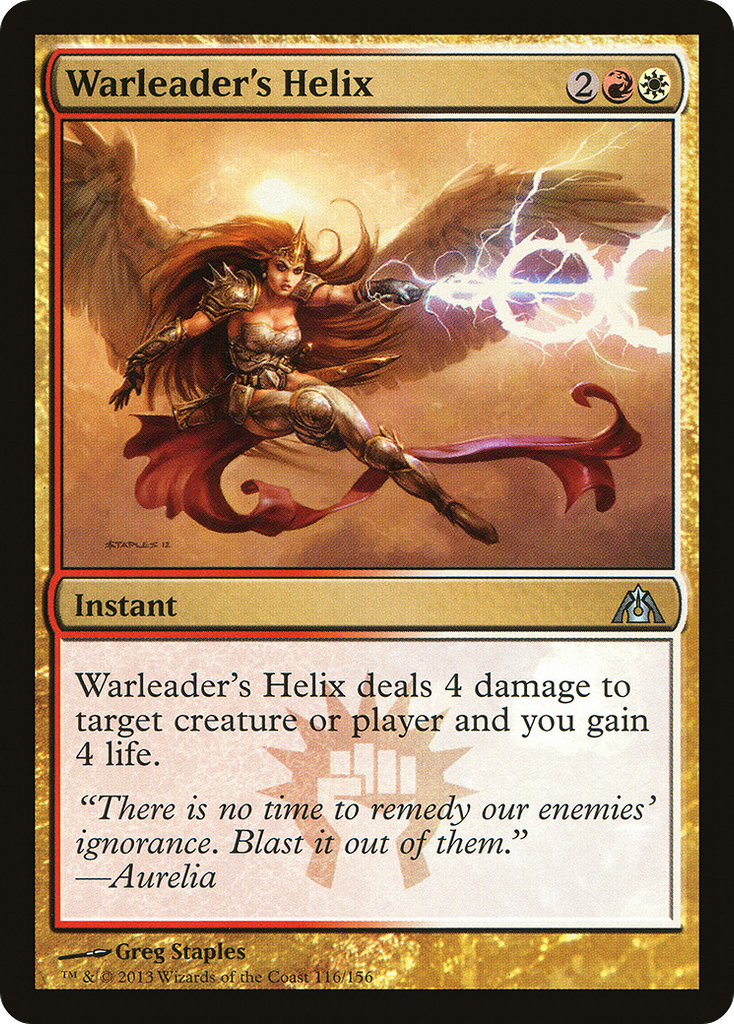 Magic: The Gathering - Warleader's Helix - Dragon's Maze