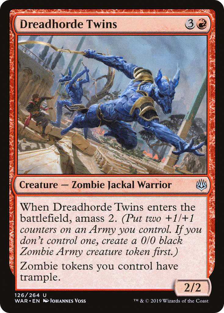 Magic: The Gathering - Dreadhorde Twins - War of the Spark