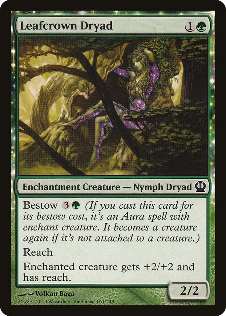 Magic: The Gathering - Leafcrown Dryad - Theros