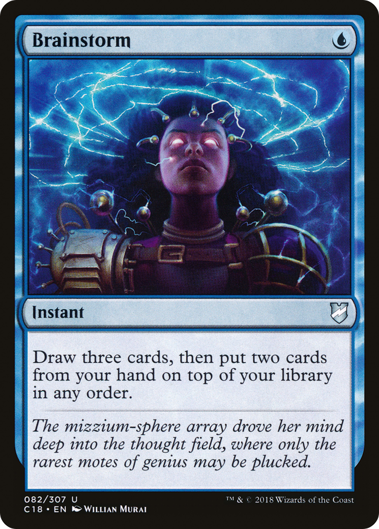 Magic: The Gathering - Brainstorm - Commander 2018