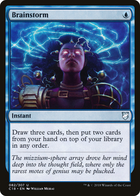Magic: The Gathering - Brainstorm - Commander 2018