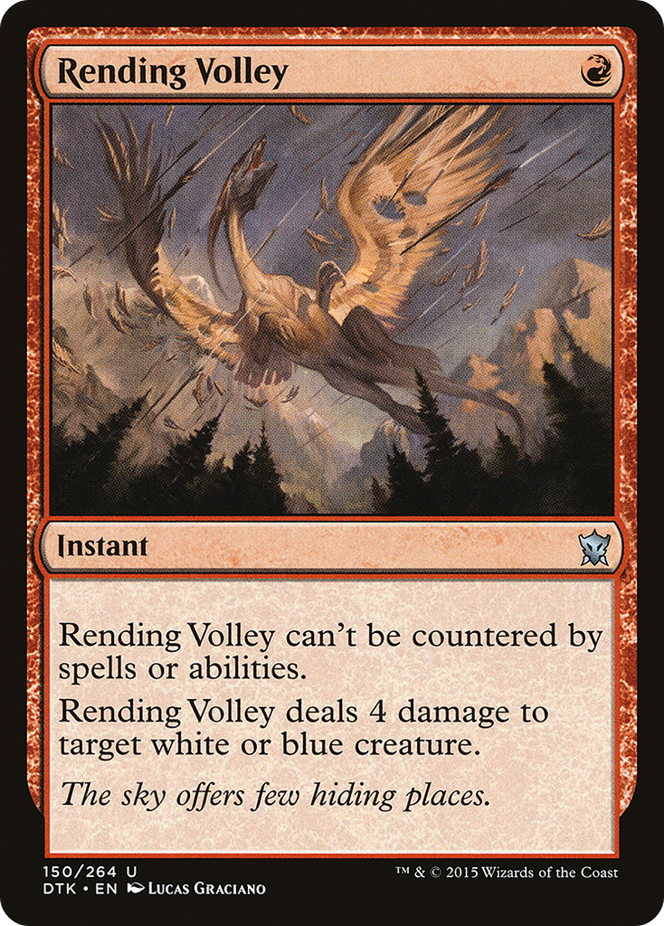 Magic: The Gathering - Rending Volley - Dragons of Tarkir