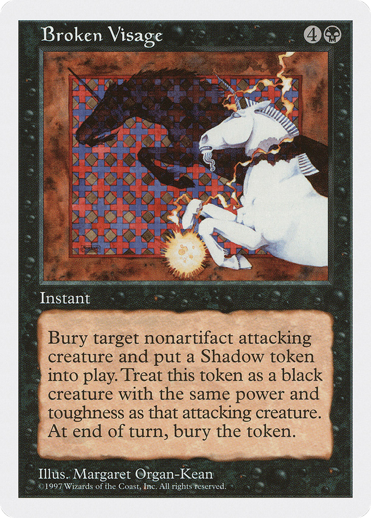 Magic: The Gathering - Broken Visage - Fifth Edition