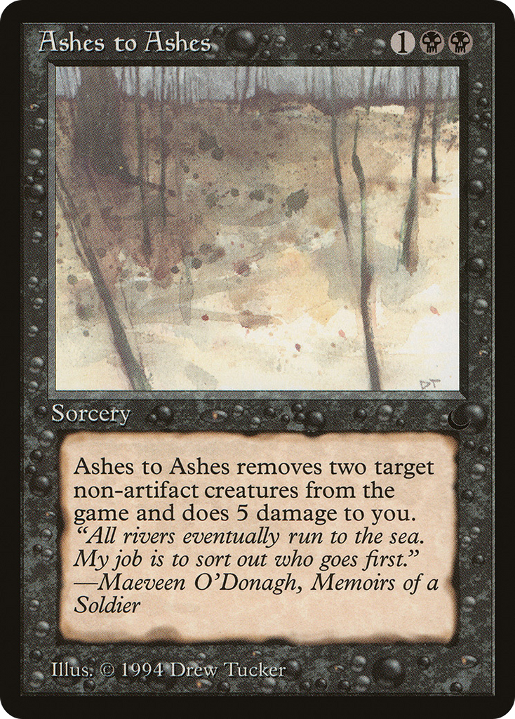 Magic: The Gathering - Ashes to Ashes - The Dark