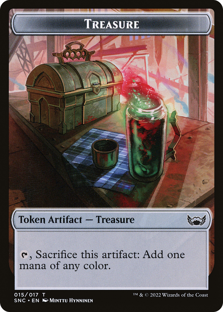 Magic: The Gathering - Treasure Token - Streets of New Capenna Tokens