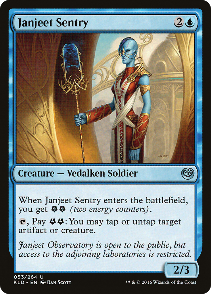 Magic: The Gathering - Janjeet Sentry - Kaladesh