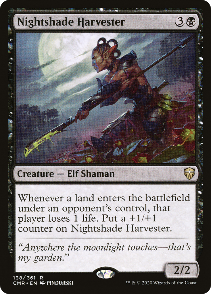 Magic: The Gathering - Nightshade Harvester - Commander Legends