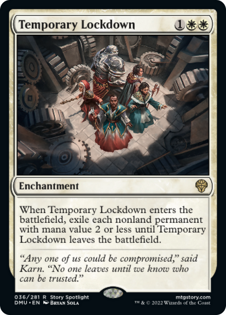 Magic: The Gathering - Temporary Lockdown - Dominaria United