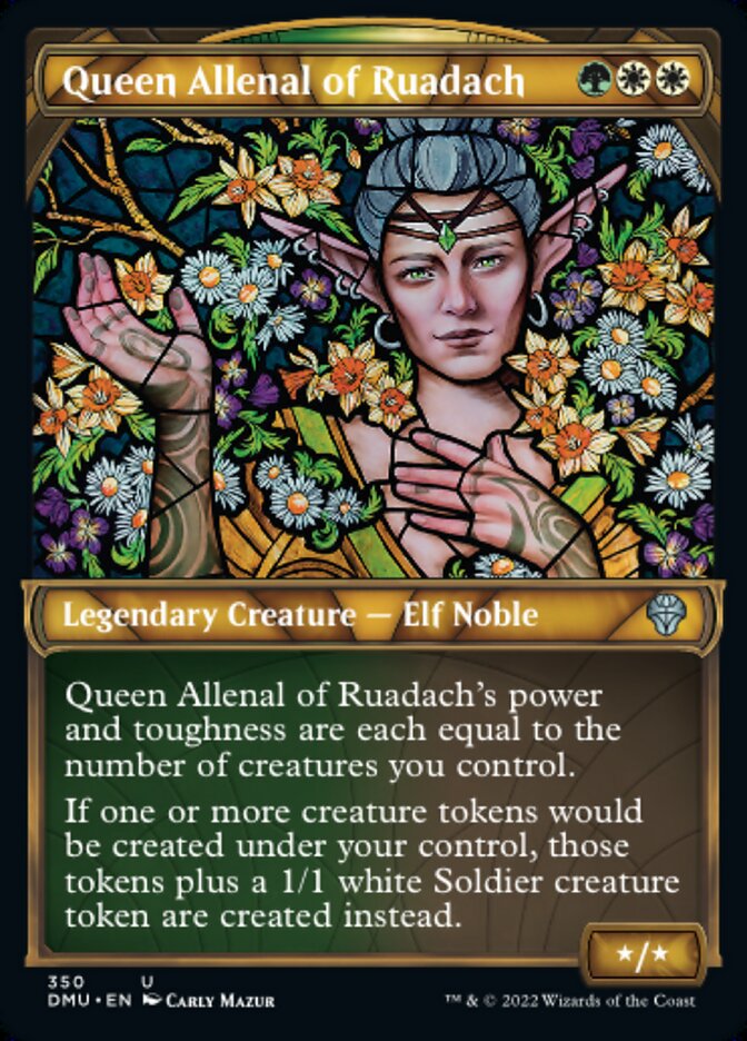 Magic the Gathering - Queen Allenal of Ruadach Foil - Dominaria United