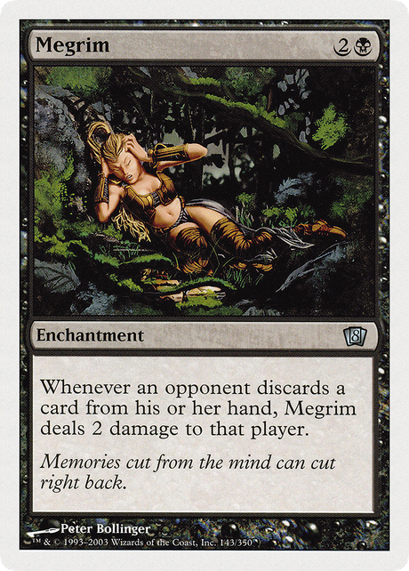 Magic: The Gathering - Megrim - Eighth Edition