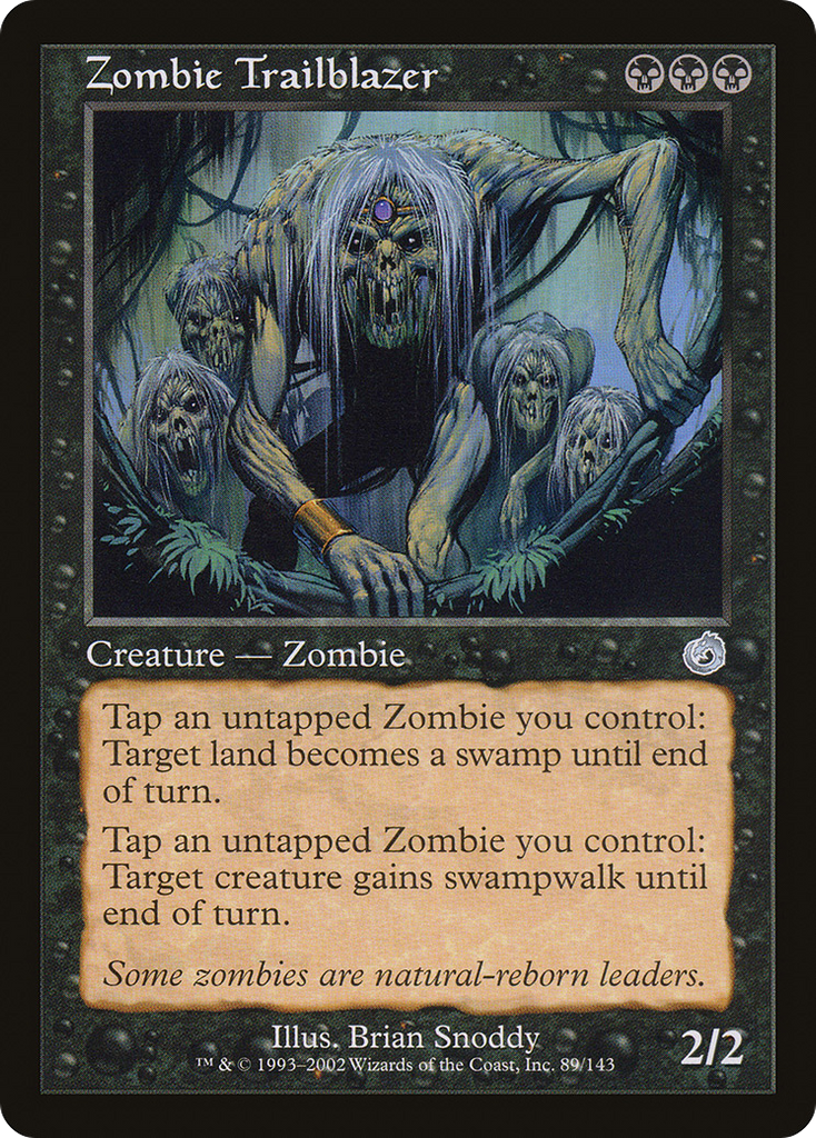 Magic: The Gathering - Zombie Trailblazer - Torment