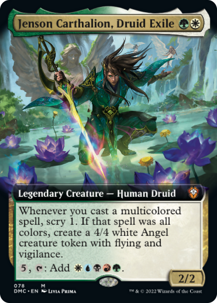 Magic: The Gathering - Jenson Carthalion, Druid Exile Foil - Dominaria United Commander